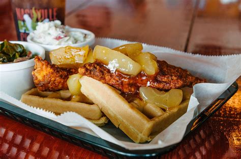 Pepperfire hot chicken - restaurant. Bolton's Spicy Chicken & Fish. $ Food critics rave about this hot chicken shack, where ambience comes second to really good Southern …